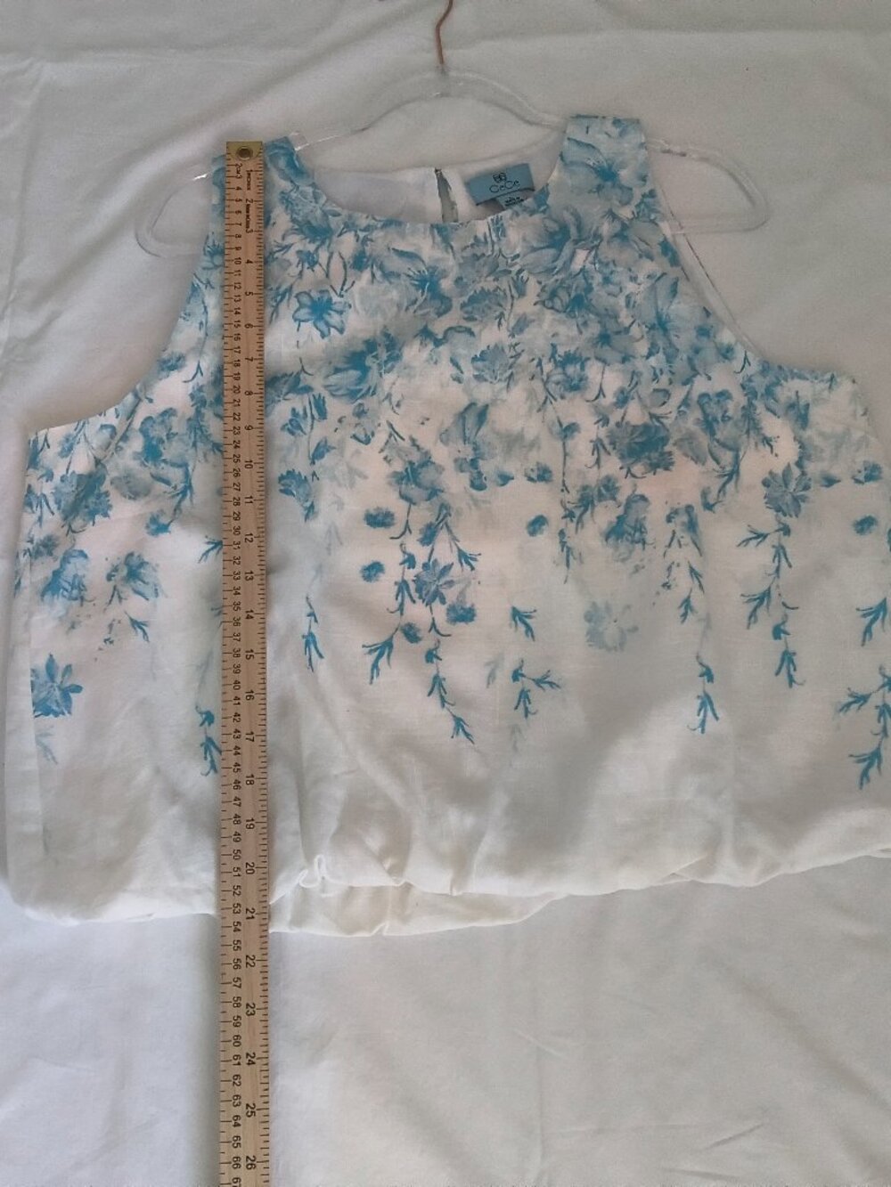 CeCe  sleeveless blouse size L - Picture 5 of 6